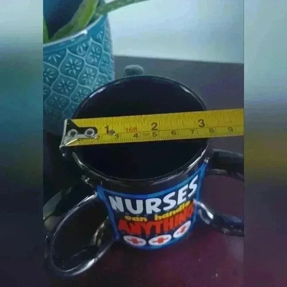 Nurses can handle anything Coffee Tea Mug Ceramic Cup ☕️ - Picture 7 of 7